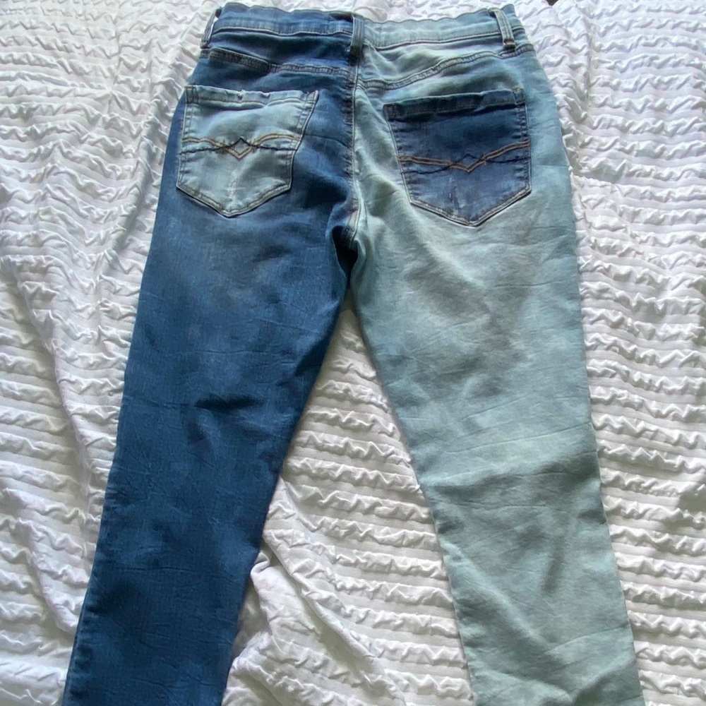 bleached jeans